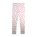 A White Leggings from Gingersnaps in size 10Y for girl. (Front View)