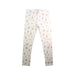 A White Leggings from Gingersnaps in size 10Y for girl. (Front View)