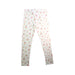 A White Leggings from Gingersnaps in size 10Y for girl. (Back View)