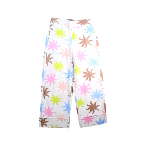 A Multicolour Casual Pants from Seed in size 6T for girl. (Front View)
