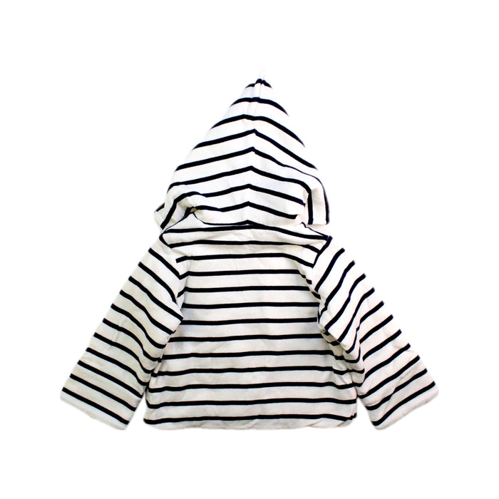 A Black Lightweight Jackets from Petit Bateau in size 6-12M for boy. (Back View)