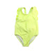 A Yellow Swimsuits from Jacadi in size 12-18M for girl. (Front View)