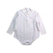 A White Long Sleeve Bodysuits from Armani Baby in size 6-12M for boy. (Front View)
