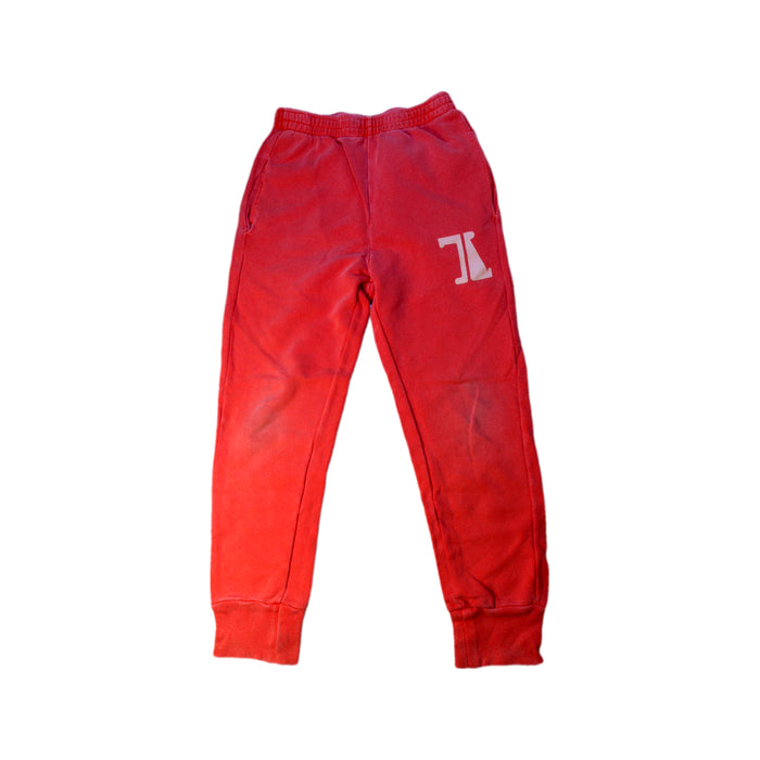 A Red Sweatpants from The Animals Observatory in size 10Y for neutral. (Front View)
