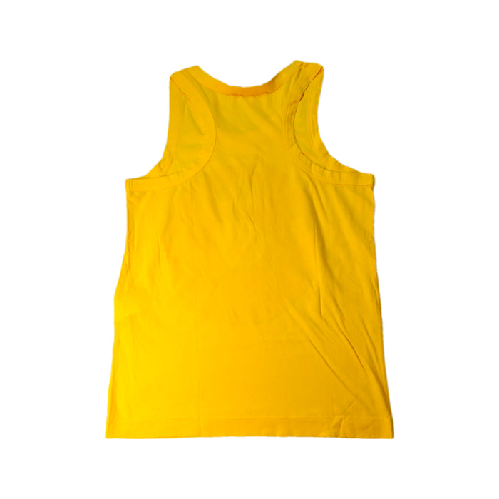 A Yellow Sleeveless T Shirts from The Animals Observatory in size 10Y for boy. (Back View)