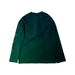 A Green Rash Guards from The Animals Observatory in size 10Y for boy. (Back View)