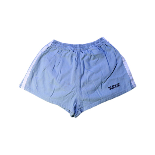 A Blue Shorts from The Animals Observatory in size 6T for neutral. (Front View)