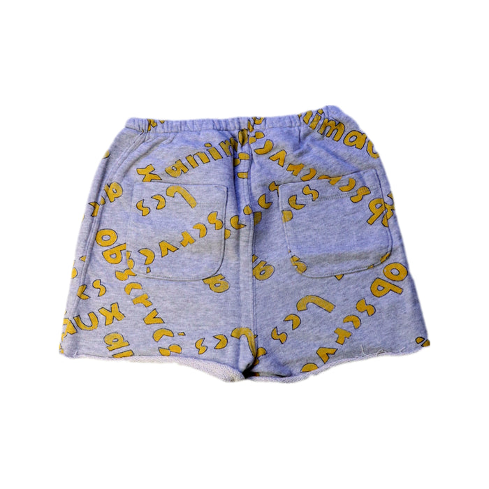 A Grey Shorts from The Animals Observatory in size 6T for neutral. (Back View)