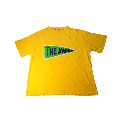 A Yellow Short Sleeve T Shirts from The Animals Observatory in size 10Y for neutral. (Front View)
