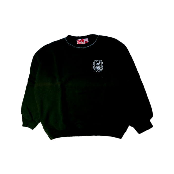 A Black Crewneck Sweatshirts from The Animals Observatory in size 10Y for neutral. (Front View)