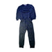 A Blue Pants Sets from The Animals Observatory in size 10Y for neutral. (Front View)