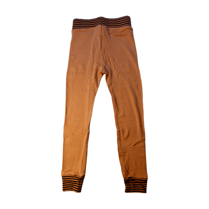 A Orange Leggings from Mini Rodini in size 3T for neutral. (Back View)