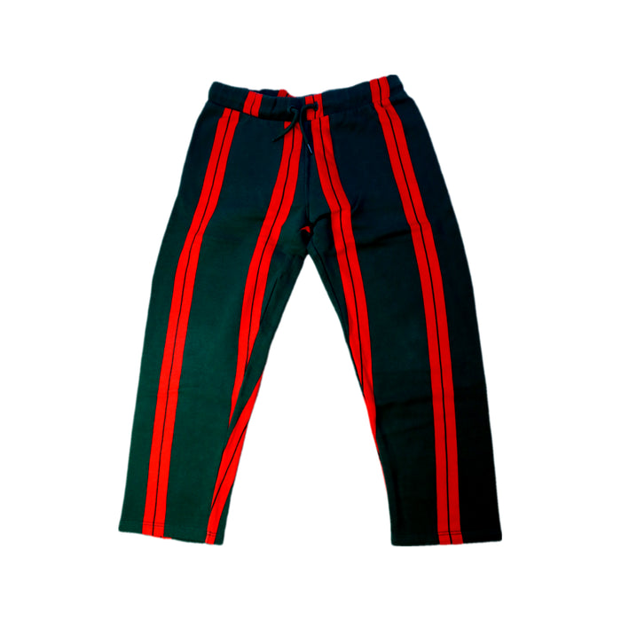 A Green Casual Pants from Mini Rodini in size 6T for boy. (Front View)