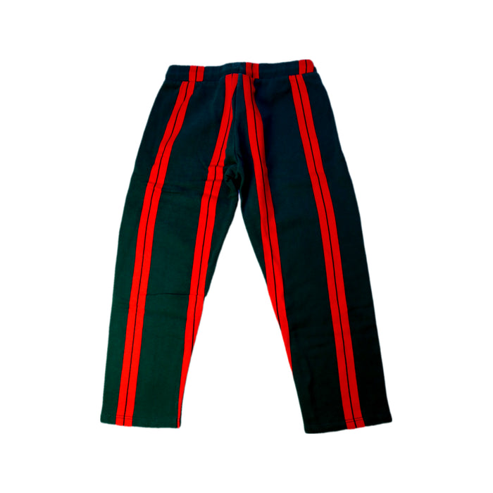 A Green Casual Pants from Mini Rodini in size 6T for boy. (Back View)