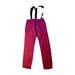 A Burgundy Casual Pants from Arsène et les pipelettes in size 6T for boy. (Back View)