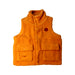 A Orange Outerwear Vests from Tinycottons in size 8Y for neutral. (Front View)