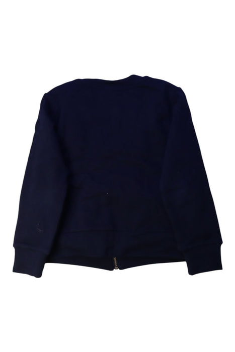 A Black Lightweight Jackets from Jacadi in size 6T for girl. (Back View)