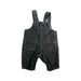 A Grey Overall Shorts from purebaby in size 0-3M for boy. (Back View)