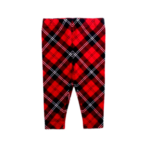 A Red Leggings from Ralph Lauren in size 6-12M for girl. (Front View)