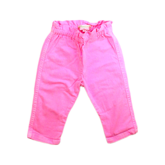 A Pink Casual Pants from Bonpoint in size 6-12M for girl. (Front View)