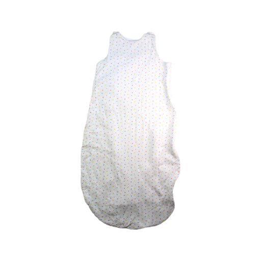 A White Sleepsacs from Petit Bateau in size 18-24M for girl. (Front View)