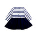 A White Long Sleeve Dresses from Ralph Lauren in size 6-12M for girl. (Back View)