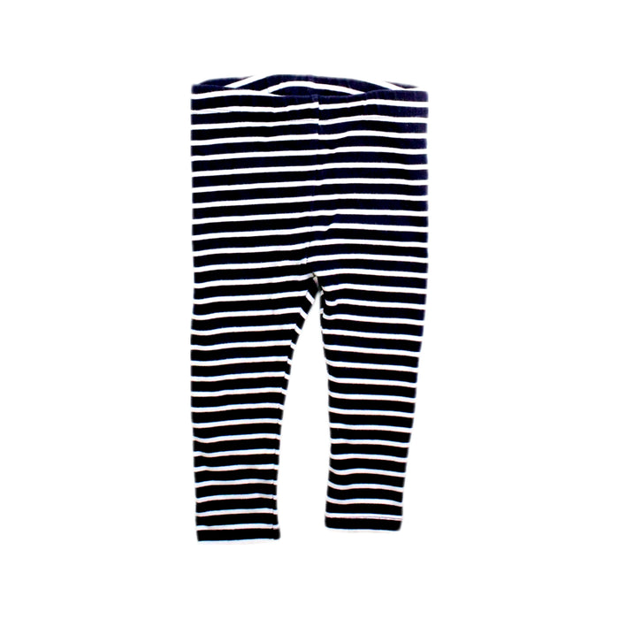 A Navy Leggings from Seed in size 12-18M for neutral. (Front View)