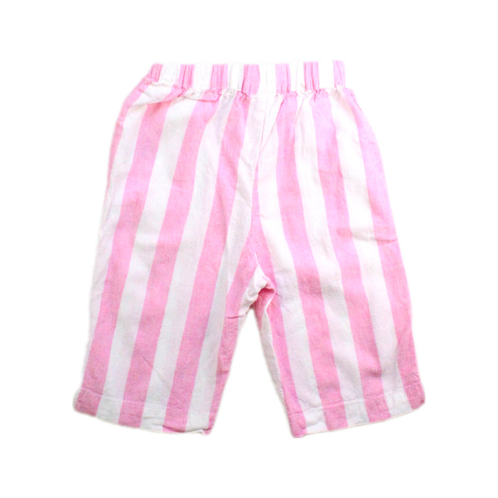 A Pink Casual Pants from Seed in size 6-12M for girl. (Back View)