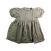 A Beige Short Sleeve Dresses from Nature Baby in size 6-12M for girl. (Front View)
