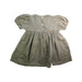 A Beige Short Sleeve Dresses from Nature Baby in size 6-12M for girl. (Back View)