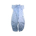 A Blue Sleepsacs from ErgoPouch in size 3-6M for boy. (Front View)