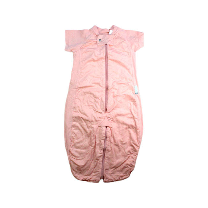 A Pink Sleepsacs from ErgoPouch in size 3-6M for girl. (Front View)