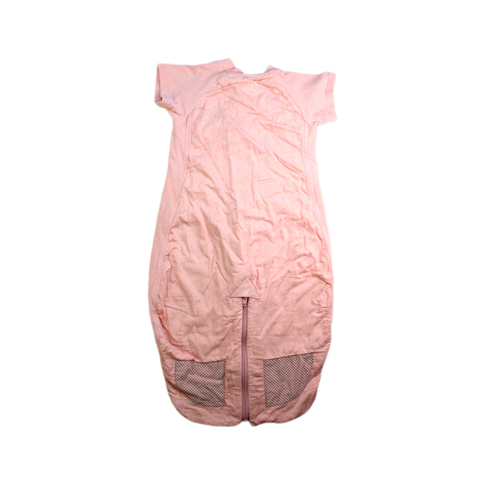A Pink Sleepsacs from ErgoPouch in size 3-6M for girl. (Back View)
