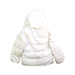 A White Puffer/Quilted Coats & Outerwear from Moncler in size 2T for neutral. (Back View)