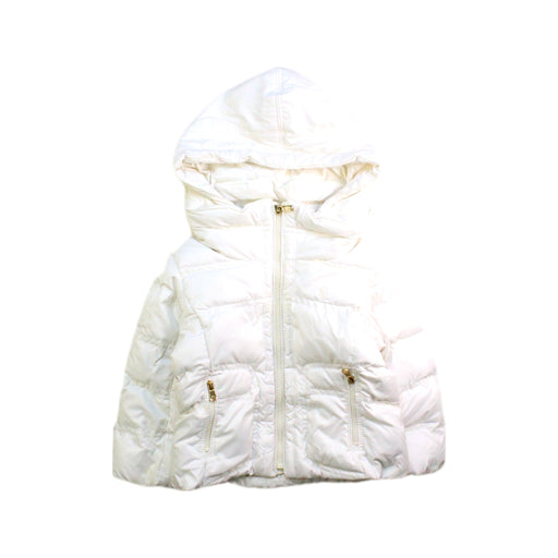 A White Puffer/Quilted Coats & Outerwear from Ralph Lauren in size 2T for girl. (Front View)