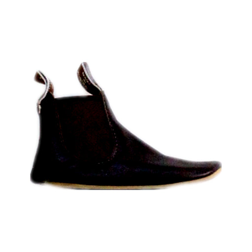 A Black Booties from R.M. Williams in size 12-18M for boy. (Front View)
