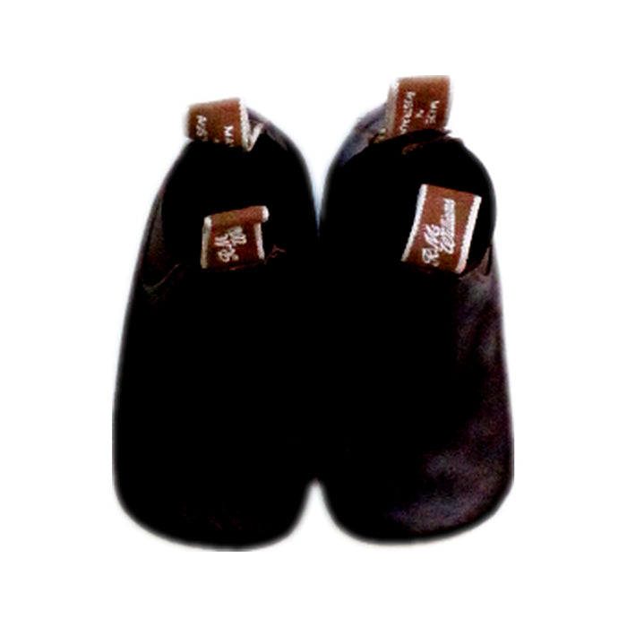 A Black Booties from R.M. Williams in size 12-18M for boy. (Back View)