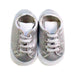 A Silver Sneakers from Givenchy in size 12-18M for boy. (Back View)