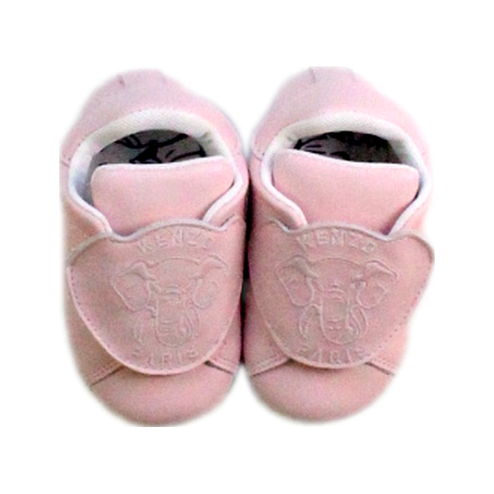 A Pink Booties from Kenzo in size 12-18M for boy. (Back View)
