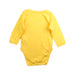 A Yellow Long Sleeve Bodysuits from Mothercare in size 3-6M for boy. (Back View)