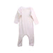 A Ivory Onesies from Petit Bateau in size 0-3M for girl. (Back View)