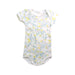 A White Short Sleeve Bodysuits from Petit Bateau in size 0-3M for girl. (Front View)