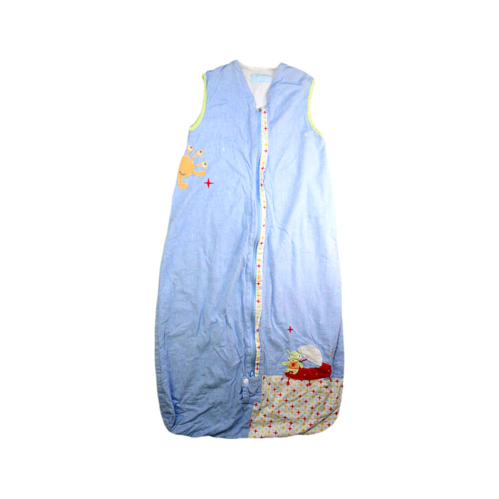 A Blue Sleepsacs from Grobag in size 18-24M for boy. (Front View)