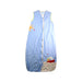 A Blue Sleepsacs from Grobag in size 18-24M for boy. (Front View)