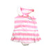 A Pink Sleeveless Rompers from Nicholas & Bears in size 3-6M for girl. (Front View)