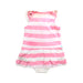 A Pink Sleeveless Rompers from Nicholas & Bears in size 3-6M for girl. (Back View)