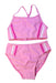 A Pink Bikinis from Zoggs in size 6T for girl. (Front View)