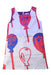 A White Sleeveless Dresses from Lovie by Mary J in size 5T for girl. (Front View)