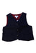 A Navy Vests from Jacadi in size 3-6M for boy. (Front View)