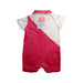 A Pink Short Sleeve Rompers from Nicholas & Bears in size 3-6M for girl. (Back View)